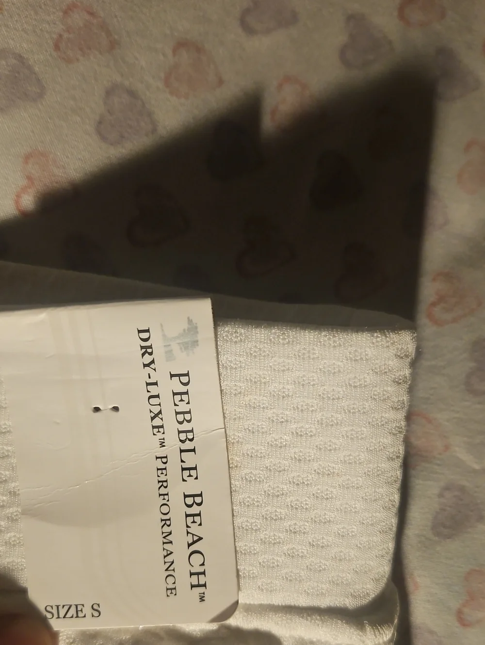 Pebble Beach White Performance Mini Skirt